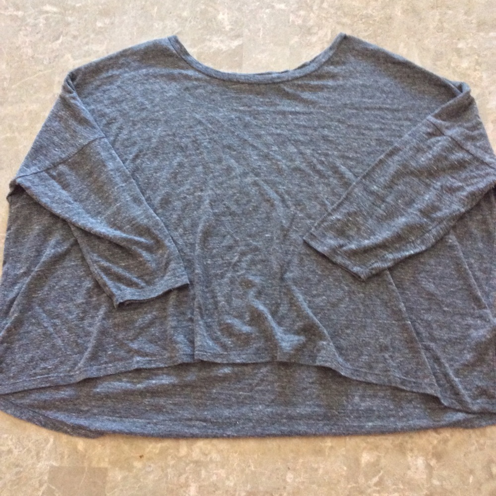 Gray shirt